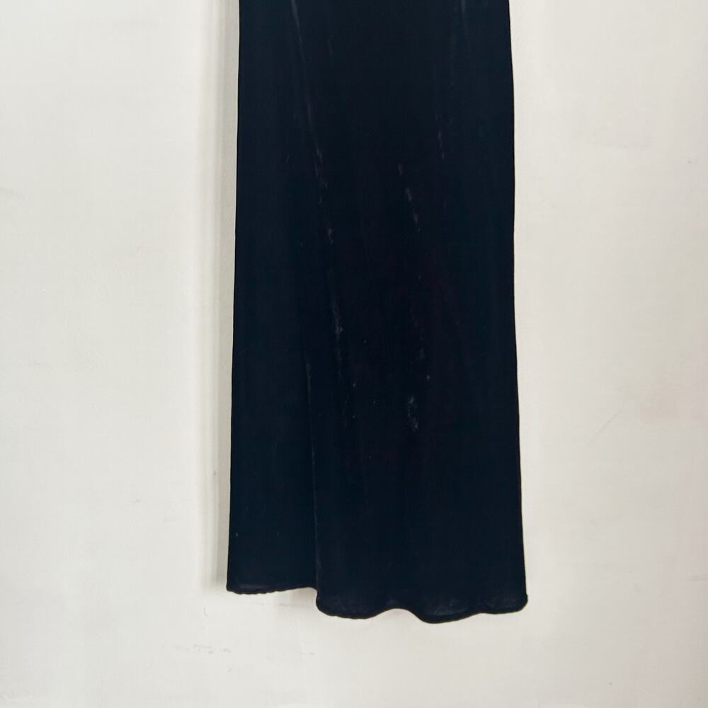 FARM Rio Richelieu Velvet Slip Dress Black Size M - Picture 6 of 10